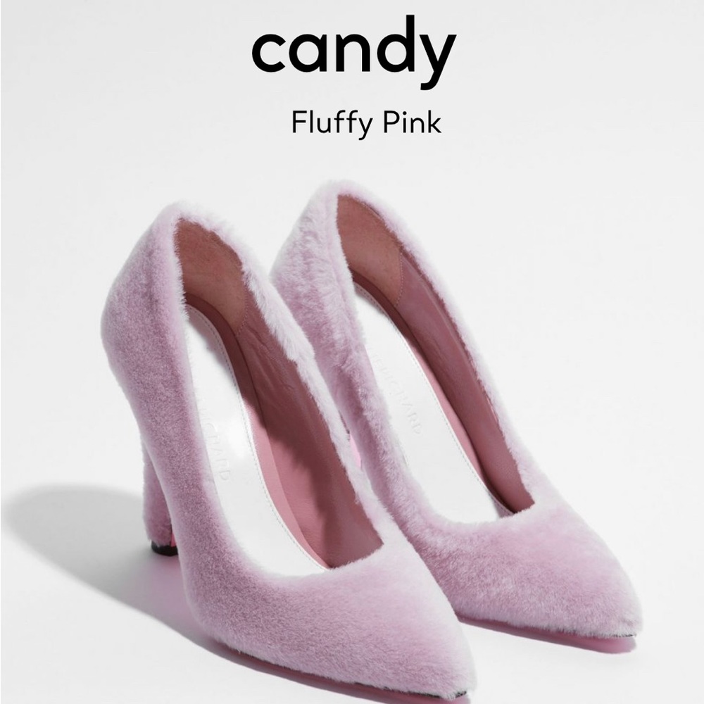Amelie Pichard Pink Fluffy pumps women size 40